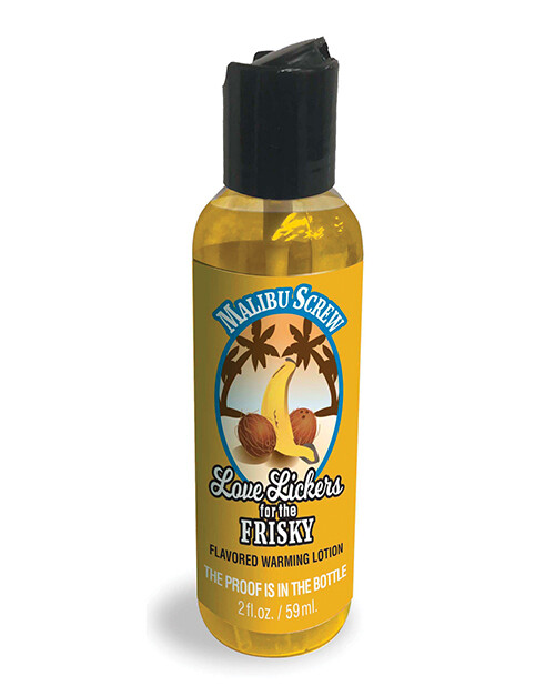 Love Lickers Flavored Body Topping - Malibu Screw 2 oz.