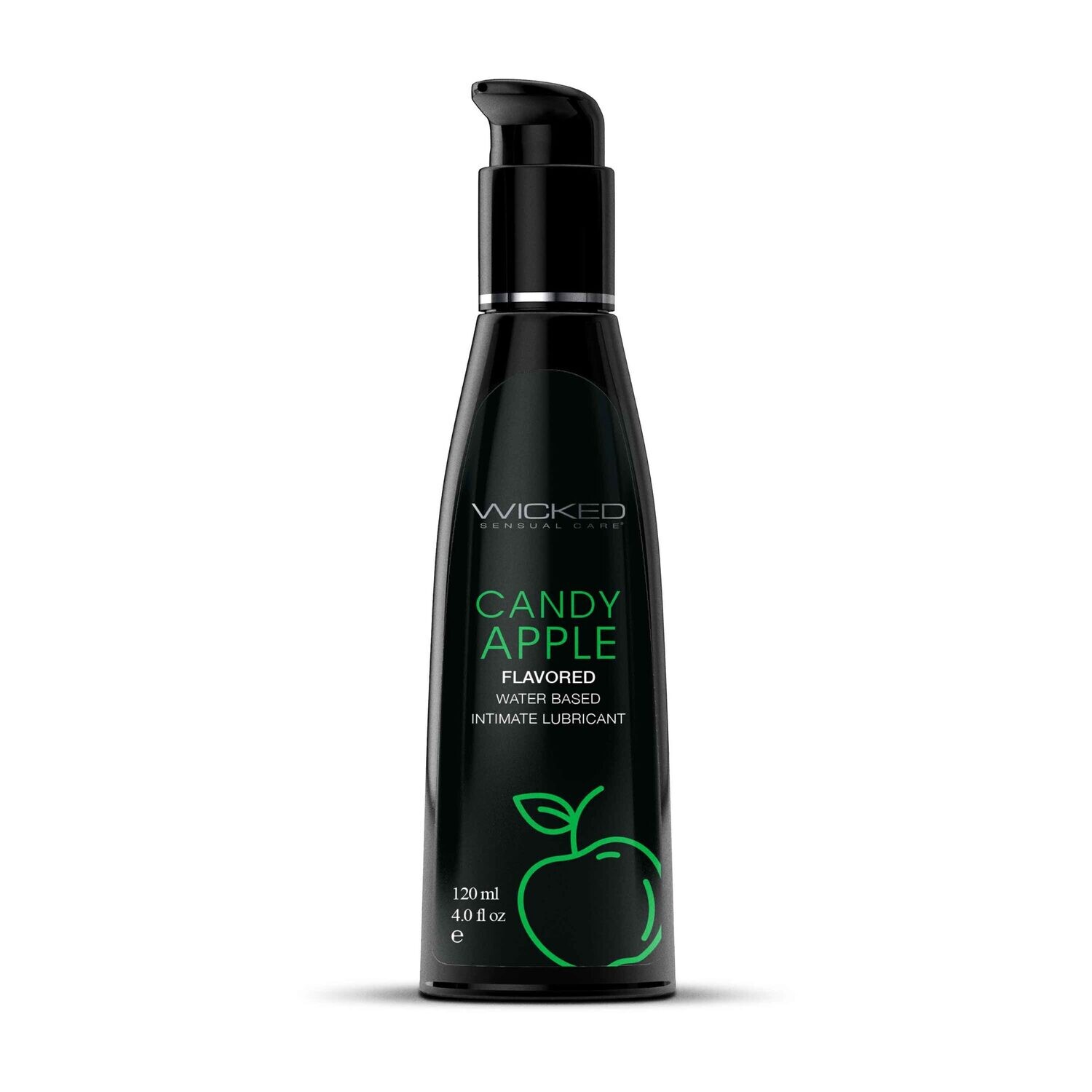 Wicked Sensual Care Flavored Lubricant - Candy Apple 4 oz.