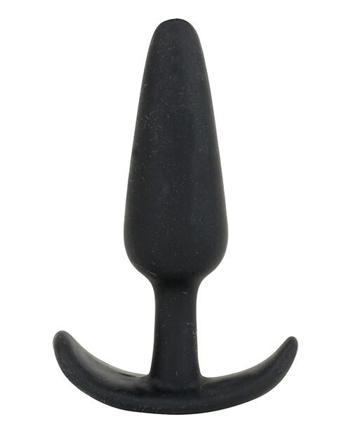 Mood Naughty Silicone Butt Plug Medium - Black