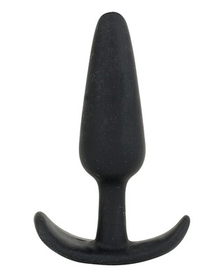 Mood Naughty Silicone Butt Plug Medium - Black
