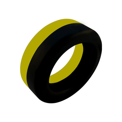 Rock Solid Big O C-Ring - Black/Yellow