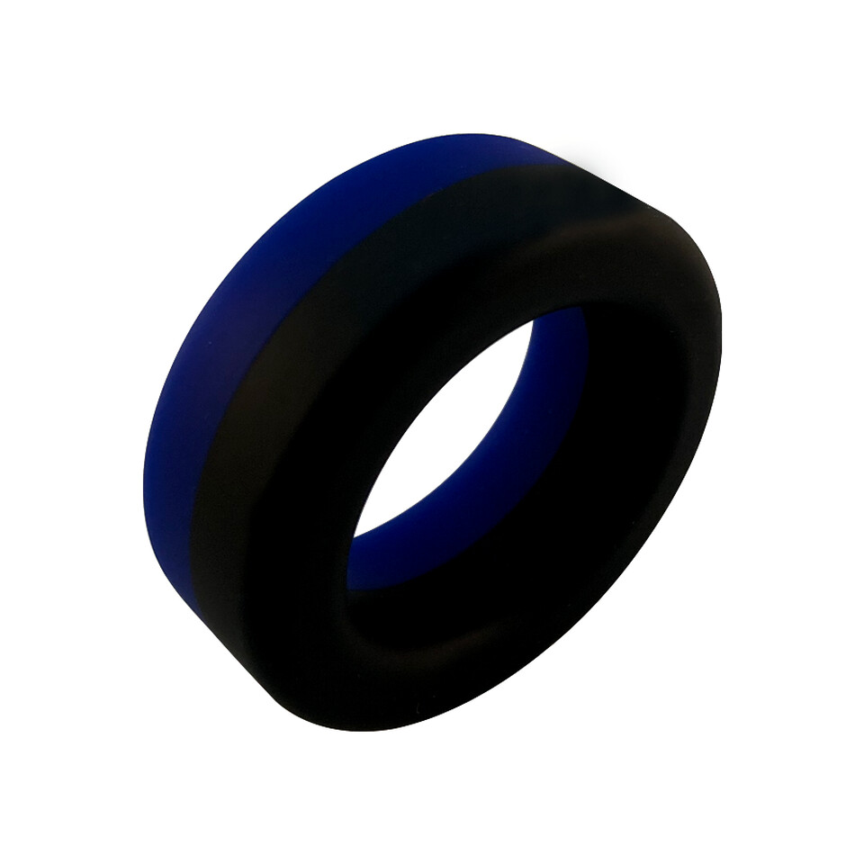 Rock Solid Big O C-Ring - Black/Blue