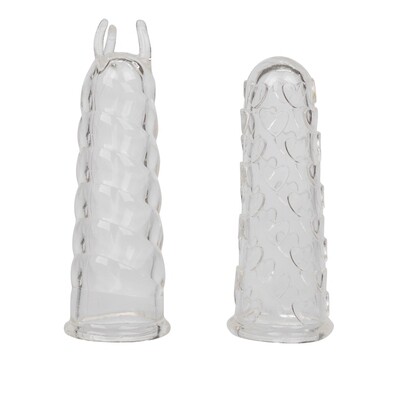 Intimate Play Finger Sleeve Teasers- Clear