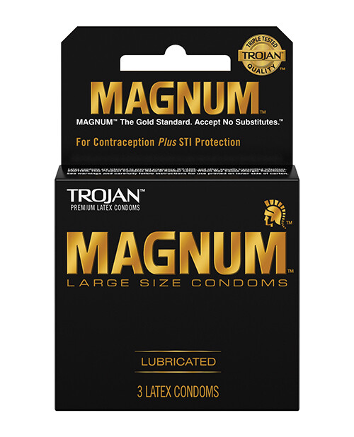 Trojan Magnum Original Condoms 3 Pack