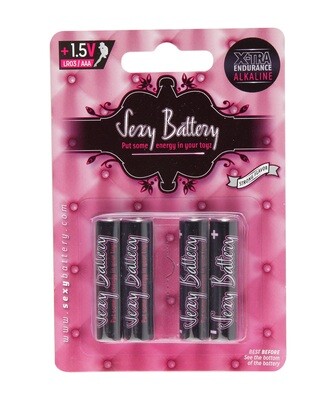Sexy Battery AAA 4 Pack