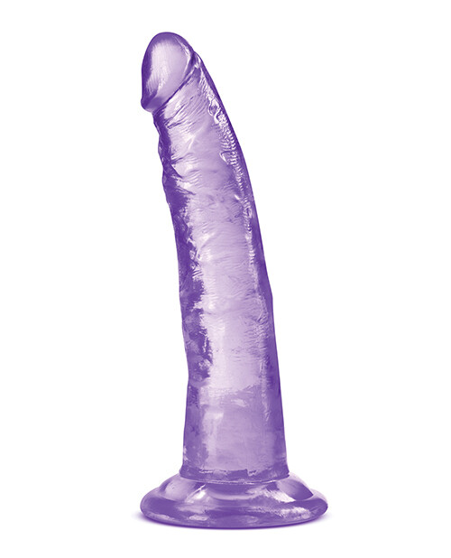 Blush B Yours Plus 7.5&quot; Lust n&#39; Thrust Dildo - Purple