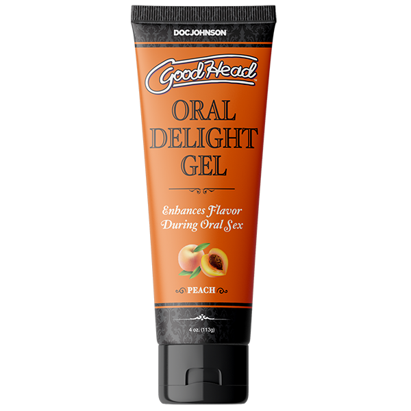 Good Head Oral Gel - Peach 4 oz.