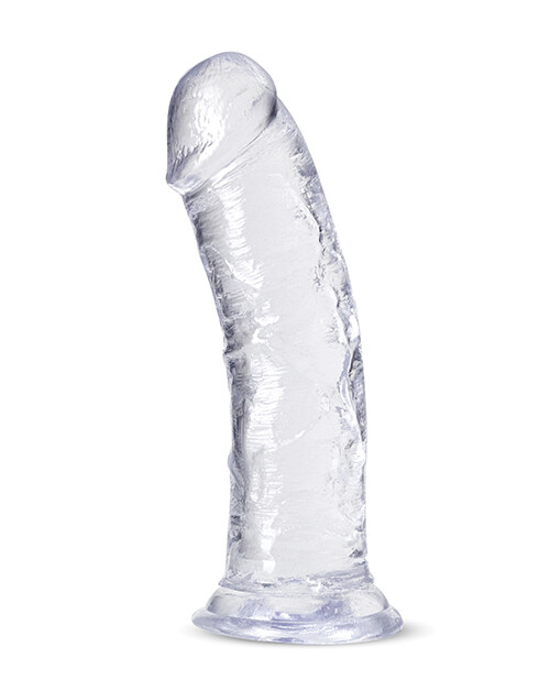 Blush B Yours Plus 8&quot; Roar n&#39; Ride Dildo - Clear