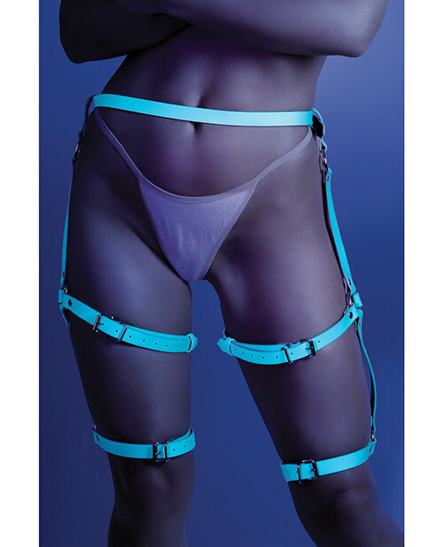 Fantasy Buckle Up Glow in the Dark Leg Harness - One Size Fantasy Buckle Up Glow in the Dark Leg Harness - One Size