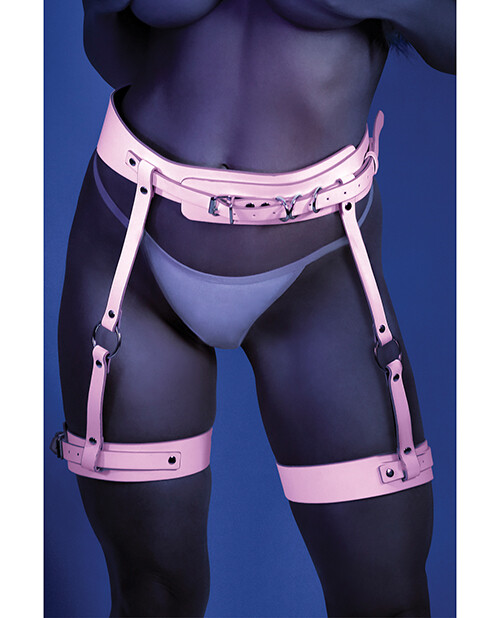 Fantasy Strapped In Glow in the Dark Leg Harness - One Size Fantasy Strapped In Glow in the Dark Leg Harness - One Size