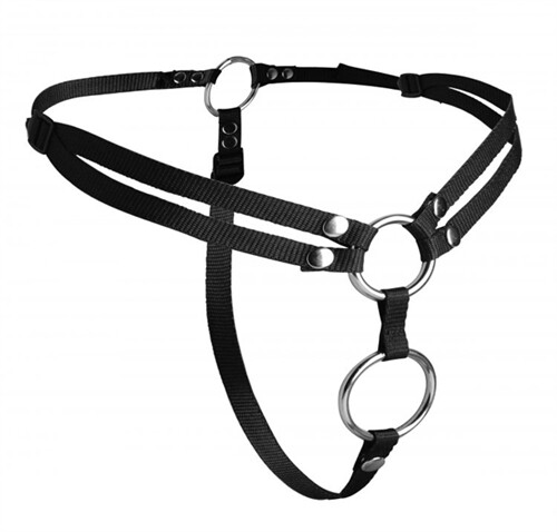 Unity Double Penetration Strap-On Harness