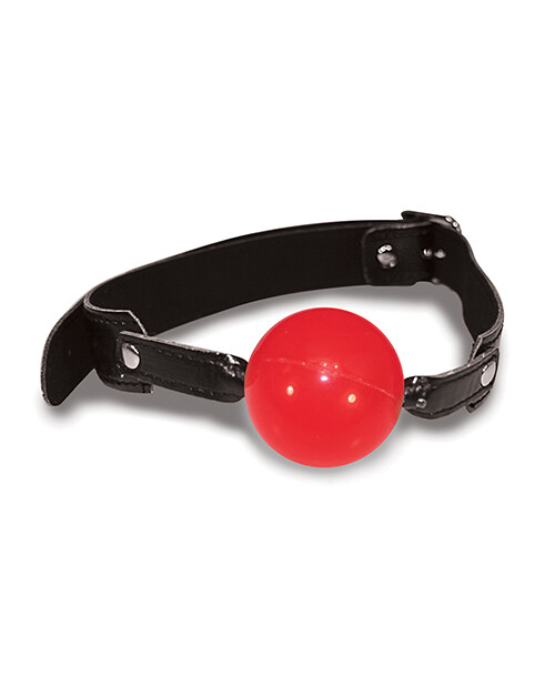 Sex &amp; Mischief Solid Red Ball Gag