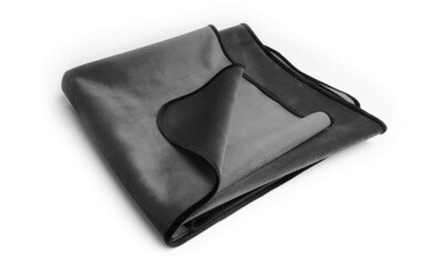 Liberator Fascinator Throw - Queen - Grey