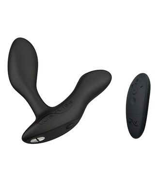 We-Vibe Vector+ Rechargeable Prostate Massager - Charcoal Black
