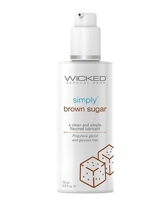 Wicked Sensual Care Simply Water - Brown Sugar 2.3 oz.