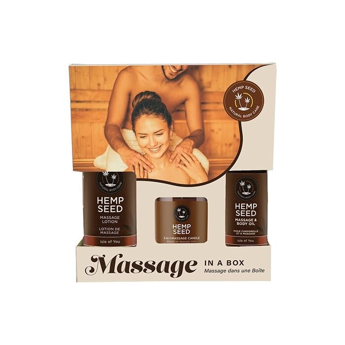 Earthly Body Massage in a Box Gift Set - Isle of You