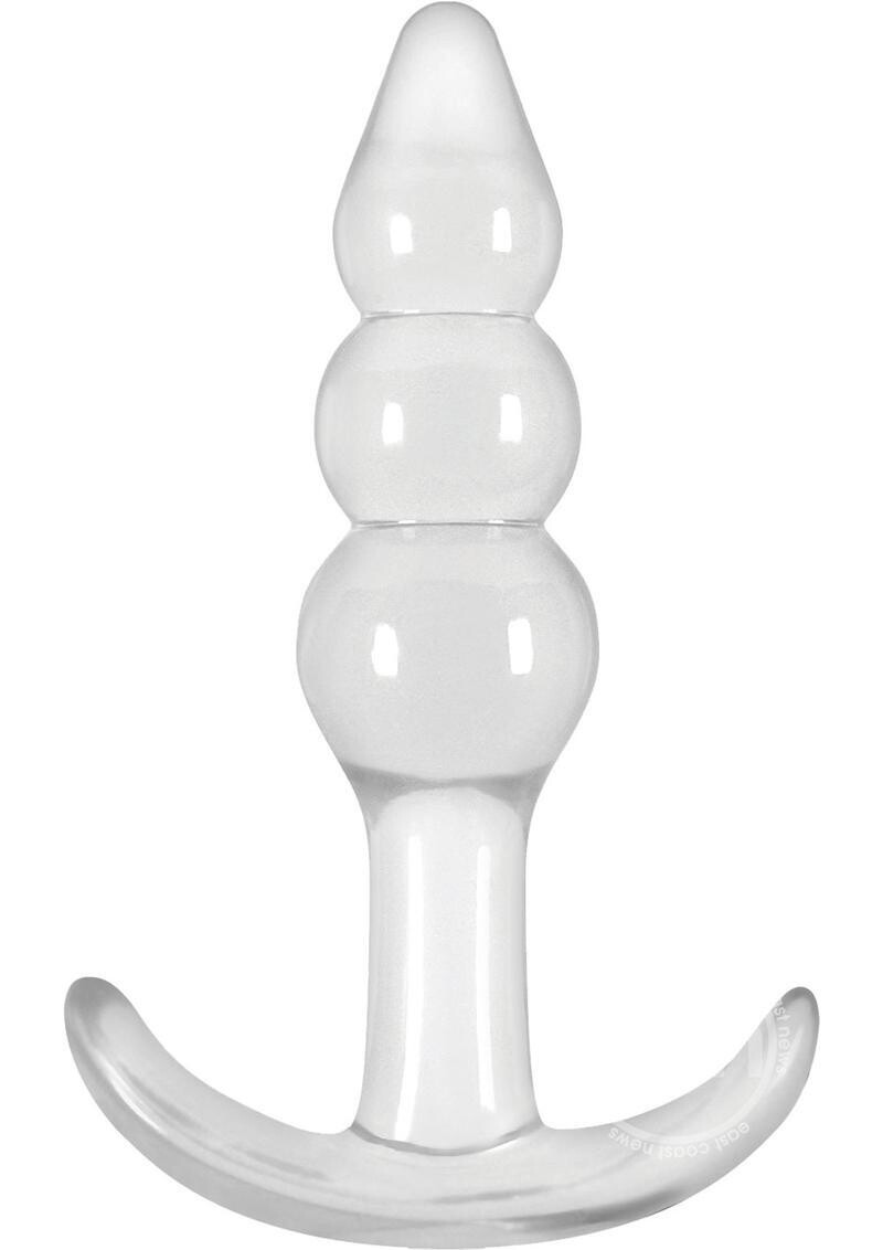 Jelly Rancher Ripple T Plug - Clear