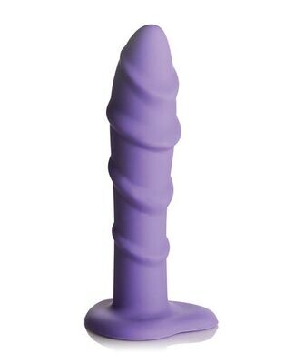 Curve Simply Sweet 7&quot; Swirl Silicone Dildo