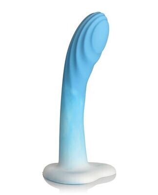 Curve Simply Sweet 7&quot; Rippled Silicone Dildo