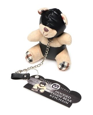 Master Series Teddy Bear Keychain - Hooded