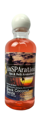 InSPArations Aromatherapy Spa/Hot Tub Oil - Black Coconut Sands 9 oz.
