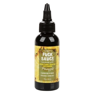 Fuck Sauce Flavored Lubricant - Pineapple 2 oz.