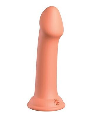 Dillio Platinum 6&quot; Big Hero Silicone Dildo - Peach