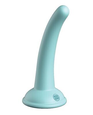 Dillio Platinum 5&quot; Curious Five Silicone Dildo - Teal