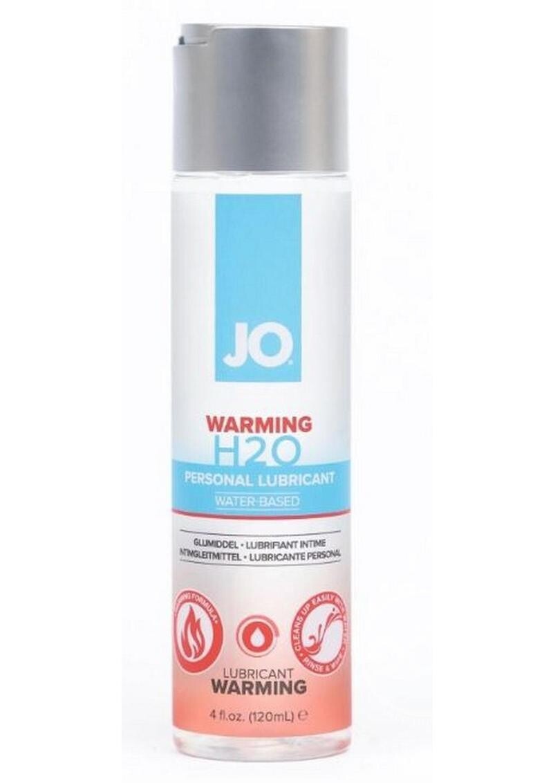 System JO H2O Warming Lubricant 4 oz.