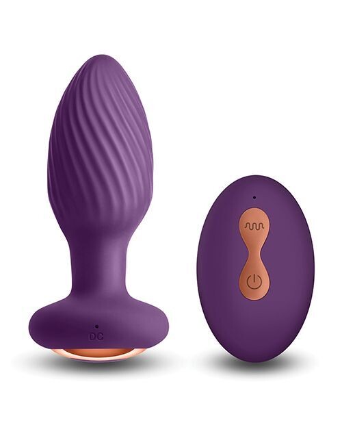 Inya Alpine Rechargeable Gyrating Plug - Purple