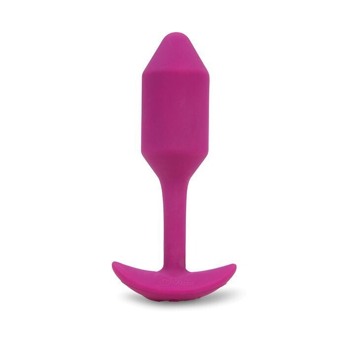 b-Vibe Vibrating Weighted Snug Plug 2 - Rose