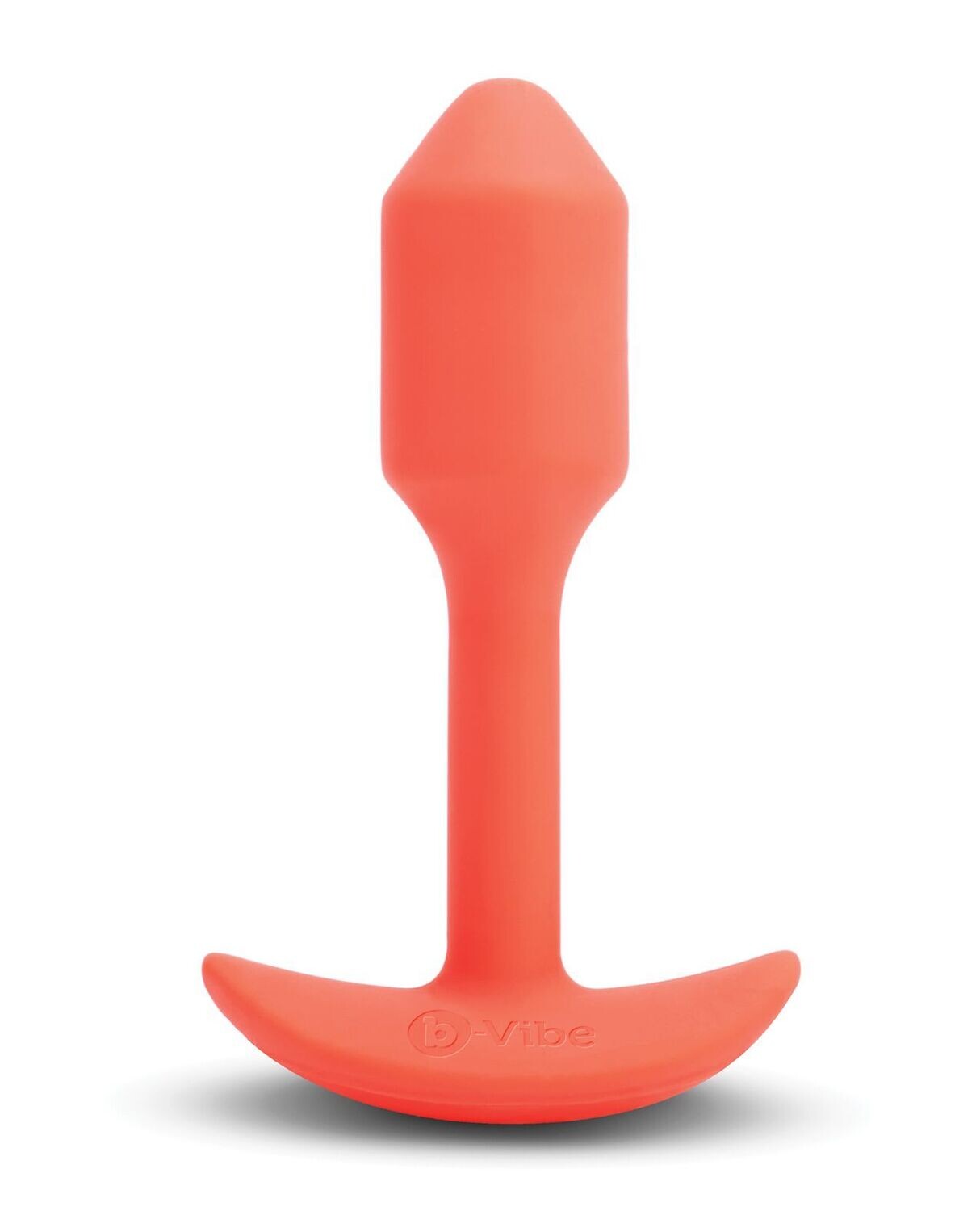 b-Vibe Vibrating Weighted Snug Plug 1 - Orange