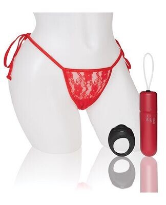 Screaming O My Secret 4T Remote Panty - Red