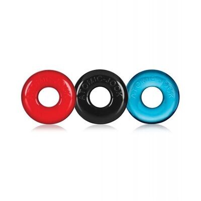 Oxballs Ringer Donut 1 - Multicolored Pack of 3