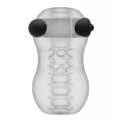 Good Head Helping Head Pro ULTRASKYN Vibrating Stroker