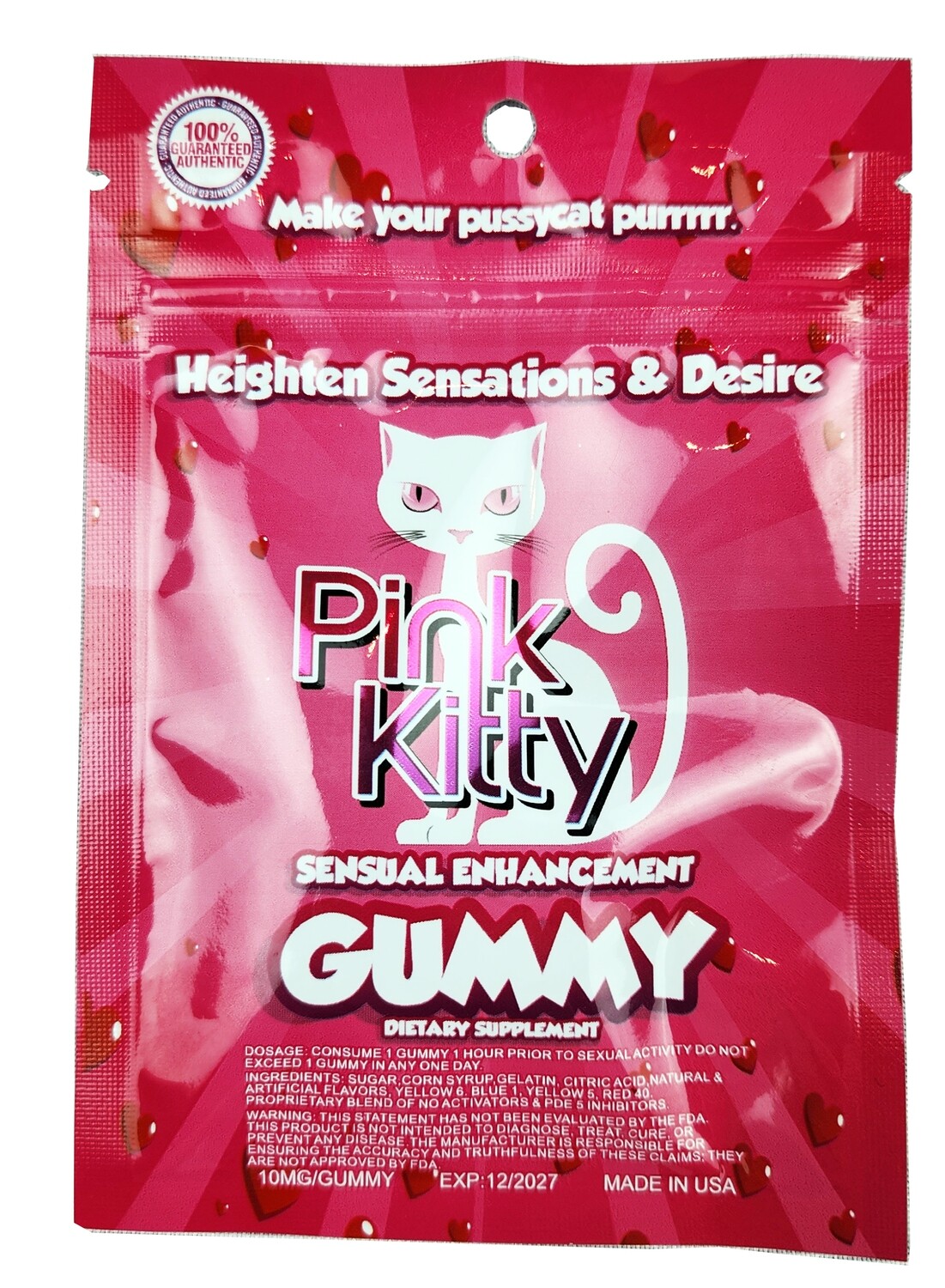Pink Kitty Sexual Enhancement Gummy