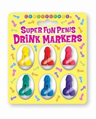 Super Fun Cocktail Markers - Set of 6