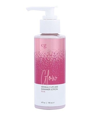 CGC Glow Vanilla Cupcake Shimmer Body Lotion - 4 oz Pink