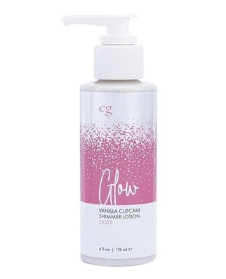 CGC Glow Vanilla Cupcake Shimmer Body Lotion - 4 oz Silver