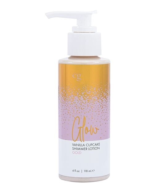 CGC Glow Vanilla Cupcake Shimmer Body Lotion - 4 oz Gold