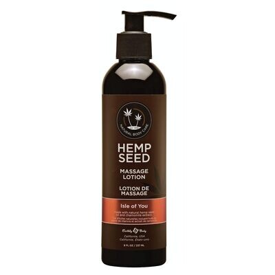 Earthly Body Massage Lotion - Isle Of You 8oz.