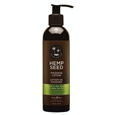 Earthly Body Massage Lotion - Naked In The Woods 8 oz.