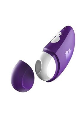 Romp Free Rechargeable Clitoral Air Stimulator - White/Purple