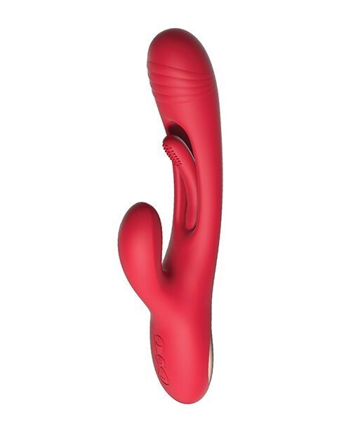 Bora G-Spot Tapping Rabbit VIbrator - Red
