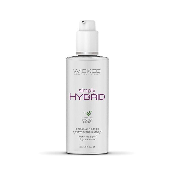 Wicked Sensual Care Simply Hybrid Lubricant - 2.3 oz.