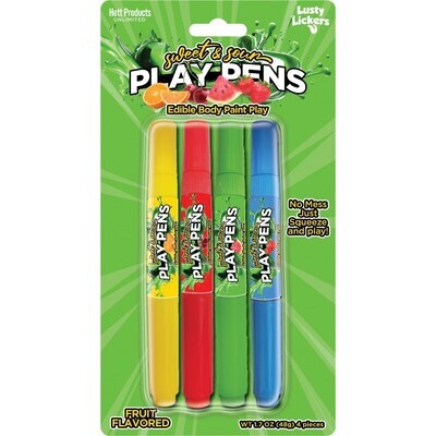 Sweet &amp; Sour Flavored Play Pens- Pack of 4