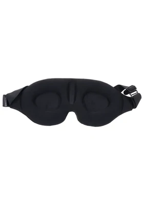 Saffron Blackout Memory Foam Blindfold - Black
