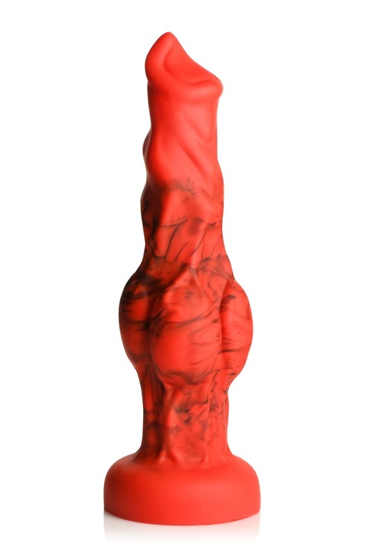 Creature Cocks Fire Hound Silicone Dildo - Small