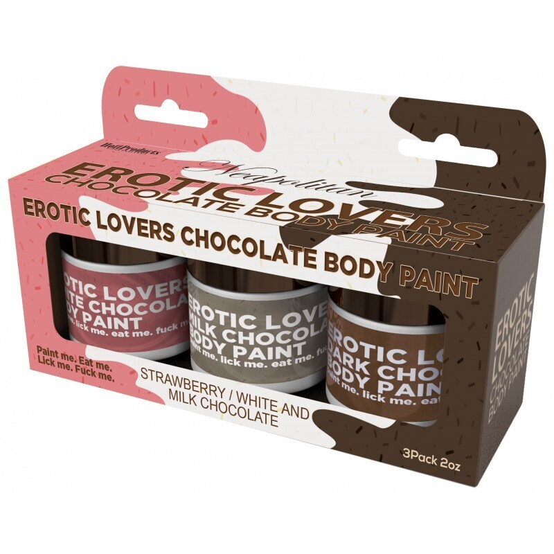 Erotic Chocolate Body Paints