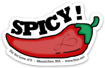 FTLOI Die Cut Sticker - Spicy!